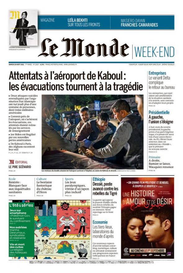 Article Le Monde 2016 Charlotte Observer Le vendredi 27 août